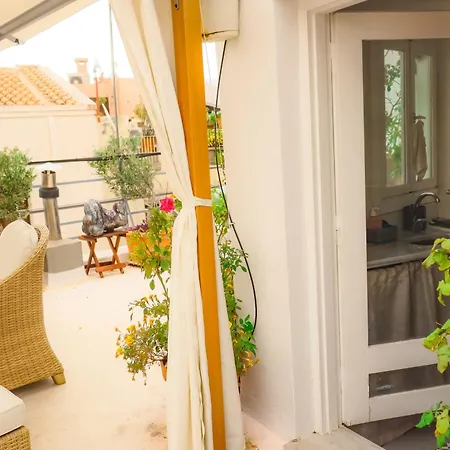 Vakantiehuis The Acropolis House Of Flowers~private Roof Garden